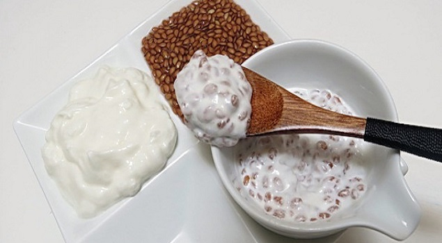 Картинки по запросу greek yogurt with flaxseed